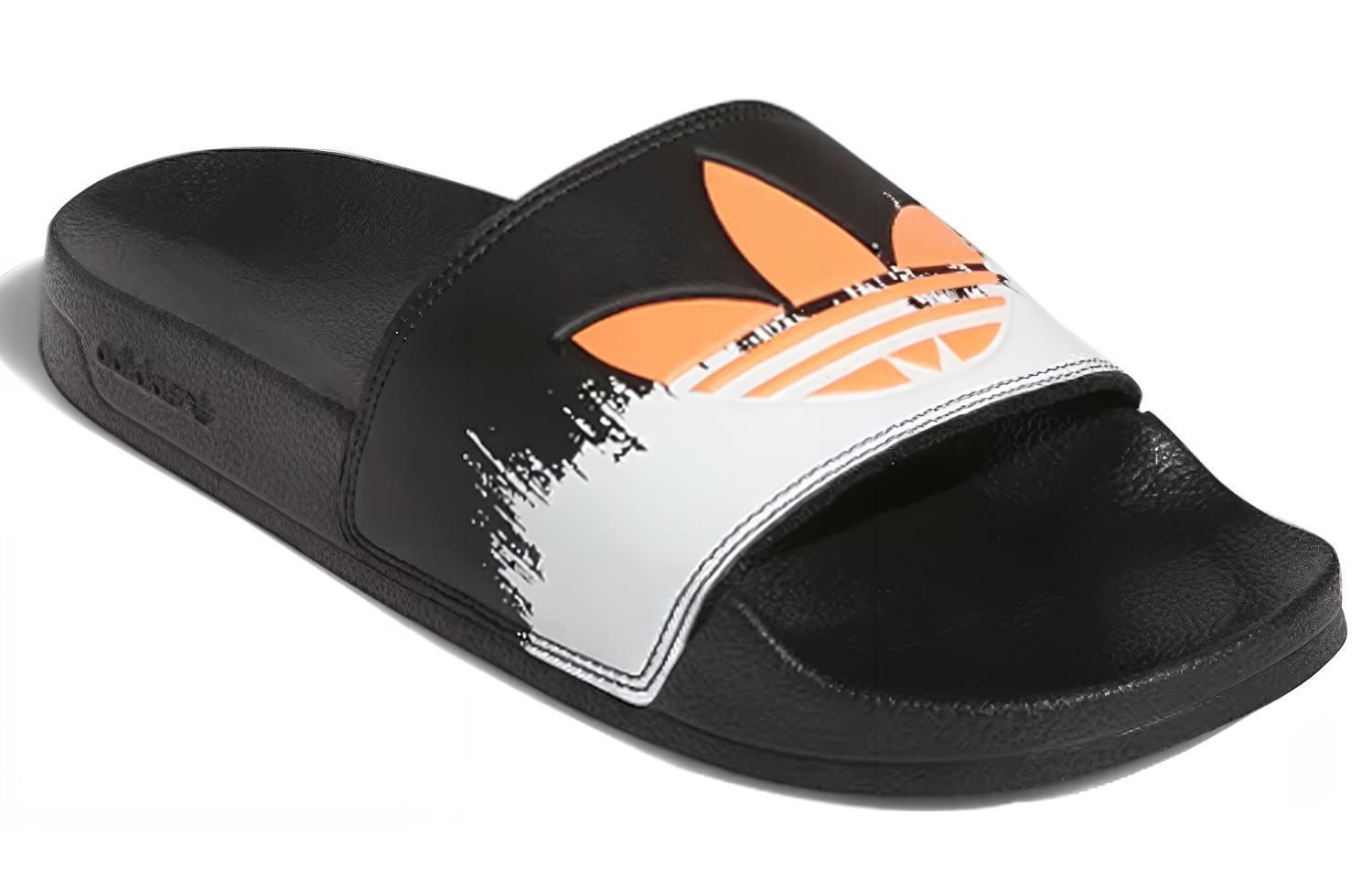 Order adidas originals Adilette Lite 黑珊瑚粉 草鞋