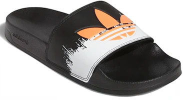 Order adidas originals Adilette Lite 黑珊瑚粉 草鞋