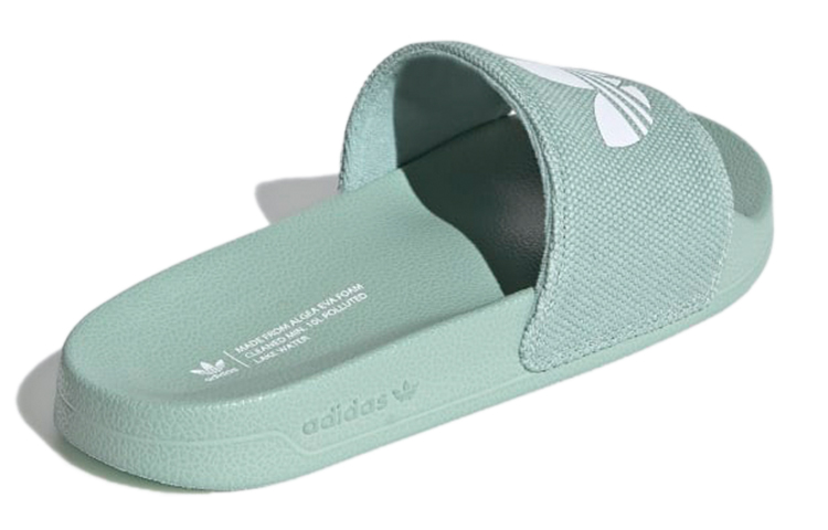 Shop adidas originals Adilette Lite Claquettes Cyan FX5927