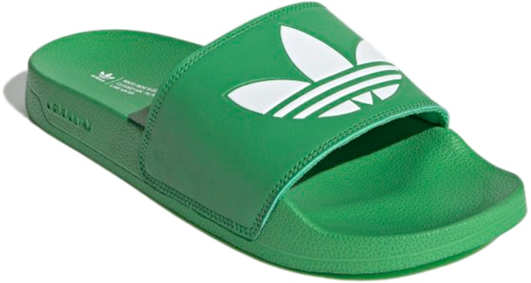 adidas originals Adilette Lite Slides Slippers Green FX5909 Lookbook adidas originals Adilette Lite Slides Slippers Green FX5909