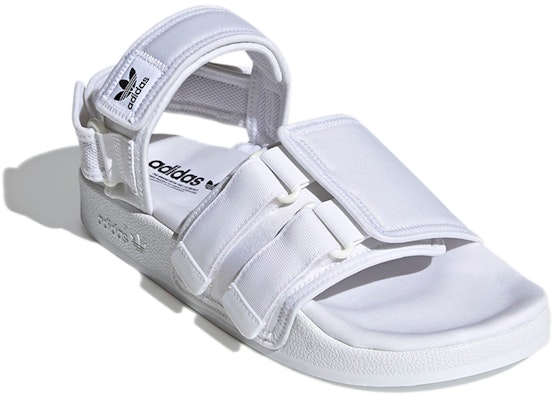adidas originals Adilette Minimalistic White Sandals H67272 Lookbook adidas originals Adilette Minimalistic White Sandals H67272