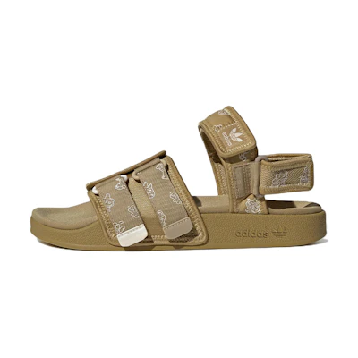 adidas originals Adilette Sandal 4.0 Casual Sports Khaki Unisex Sandals