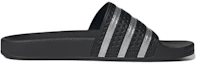 Order 아디다스 오리지널 아딜렛 슬라이드 '블랙 실버' HQ3606