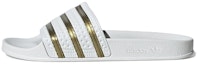 Buy Chanclas adidas Originals Adilette 'Cómodas y Duraderas Blancas' HQ3607