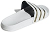 Shop Chanclas adidas Originals Adilette 'Cómodas y Duraderas Blancas' HQ3607