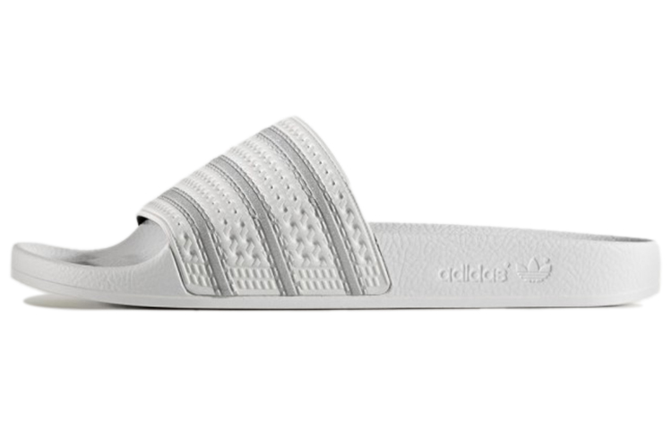 Buy adidas originals Adilette 拖鞋 舒適休閒拖鞋 淺灰色