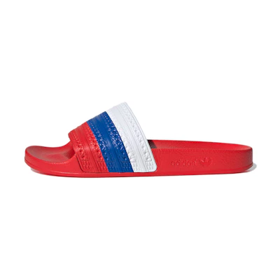 adidas Originals Adilette Slides 'Red White Blue'