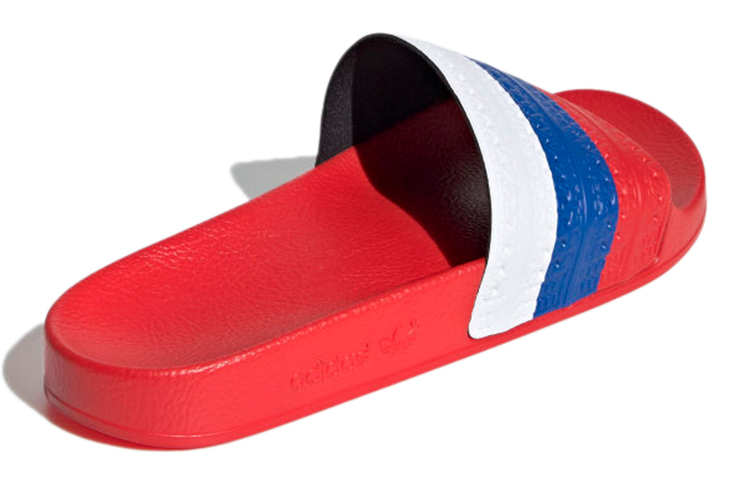 Shop アディダスオリジナルス アディレッタ スライド 'レッド ホワイト ブルー' G55376 G55376