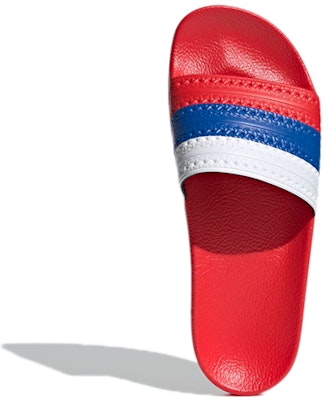 adidas Originals Adilette Slides 'Red White Blue' G55376 Purchase adidas Originals Adilette Slides 'Red White Blue' G55376