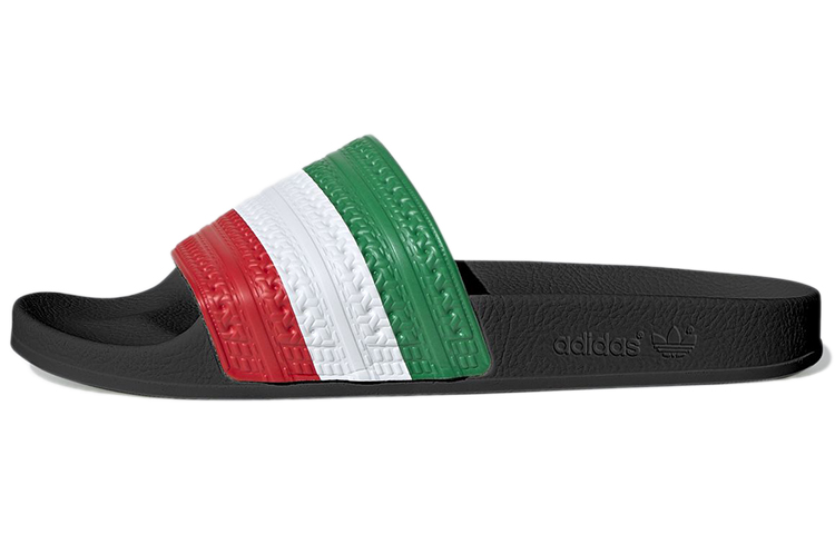 adidas Originals Adilette Slides 'White Green' FY1388