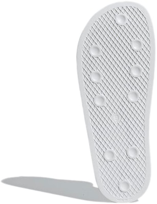 adidas Originals Adilette Slides 'White Red' GW2558 Details for adidas Originals Adilette Slides 'White Red' GW2558