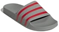 Lookbook Sandal Unisex Tahan Haus adidas Adilette Gray Red 'Kelabu Merah' GY3737