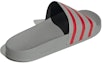 Shop Sandal Unisex Tahan Haus adidas Adilette Gray Red 'Kelabu Merah' GY3737