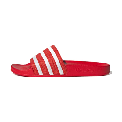 adidas originals Adilette Slides Red/White