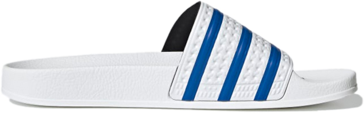 adidas originals Adilette Slides White/Blue FX5860 Order adidas originals Adilette Slides White/Blue FX5860