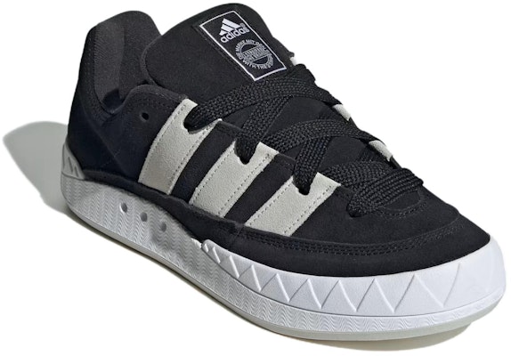 adidas originals Adimatic 圓頭繫帶 防滑耐磨 低筒 生活休閒鞋 男女同款 黑色 Lookbook adidas originals Adimatic 圓頭繫帶 防滑耐磨 低筒 生活休閒鞋 男女同款 黑色