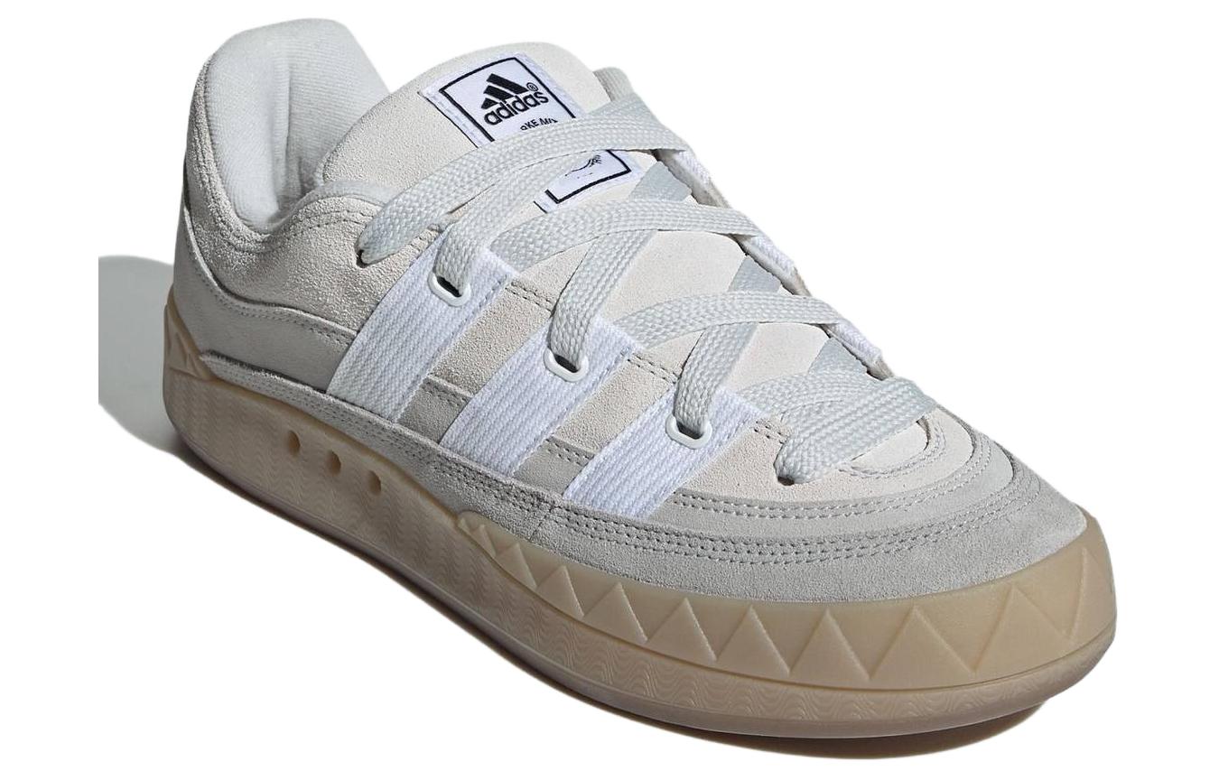 Lookbook アディマティック 白/グレー/タン ID0847