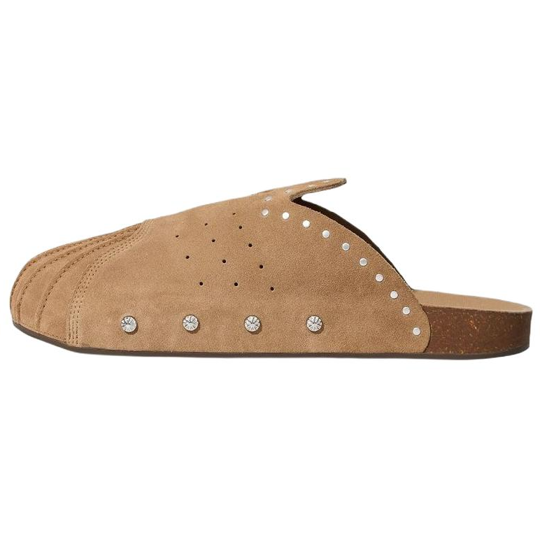 adidas Originals Adimule Superstar Brown Slip-On Clogs Comfortable Classic KZ6604