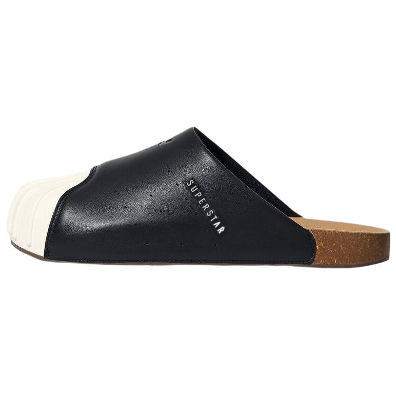 adidas Originals Adimule Superstar Clogs Black Casual Slip-Ons LC0411 Shoes