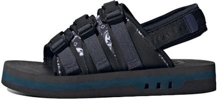 adidas Originals AdiSTRP Sandals 'Black Grey Blue' IG3496 adidas Originals AdiSTRP Sandals 'Black Grey Blue' IG3496
