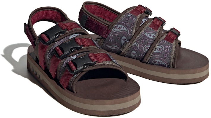 Sandal adidas Originals AdiSTRP 'Burgundy Brown' IG3495 Lookbook Sandal adidas Originals AdiSTRP 'Burgundy Brown' IG3495