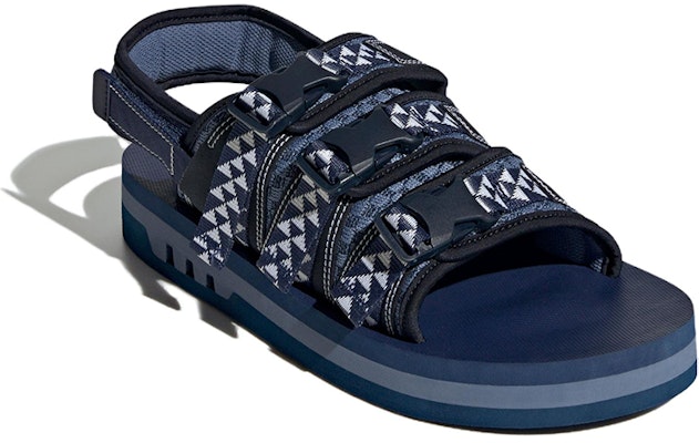 adidas Originals AdiSTRP Sandal 'Navy Black' Lelaki & Wanita IG1574 Lookbook adidas Originals AdiSTRP Sandal 'Navy Black' Lelaki & Wanita IG1574