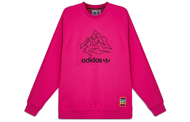 adidas Originals Adv Crew Pink Pullover Sweatshirt Casual Wear GV0924