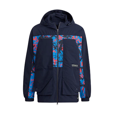 adidas Originals ADV WB Printed Jacket - Legend Ink Blue H46700