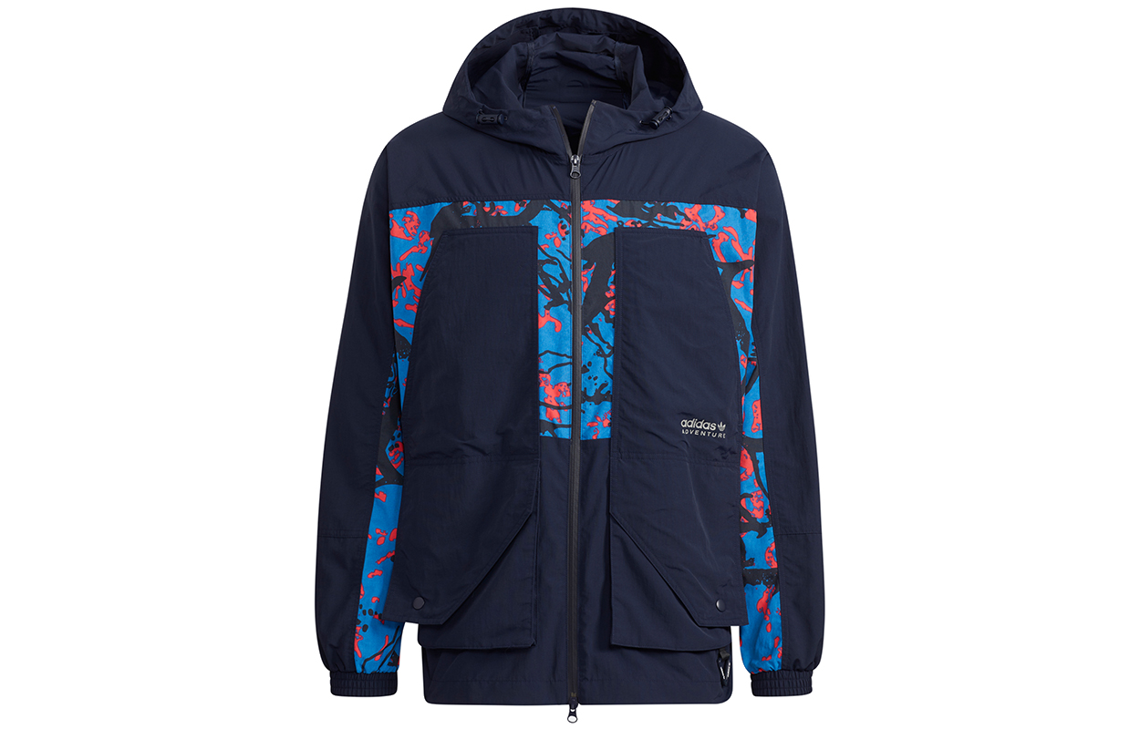 Order Chaqueta adidas Originals ADV WB Estampada - Azul Legend Ink H46700