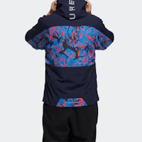 Shop adidas Originals ADV WB 印花外套 - 傳奇墨藍 H46700