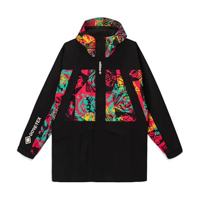 adidas Originals Adventure GORE-TEX Colorblock Hooded Jacket Black GN2356