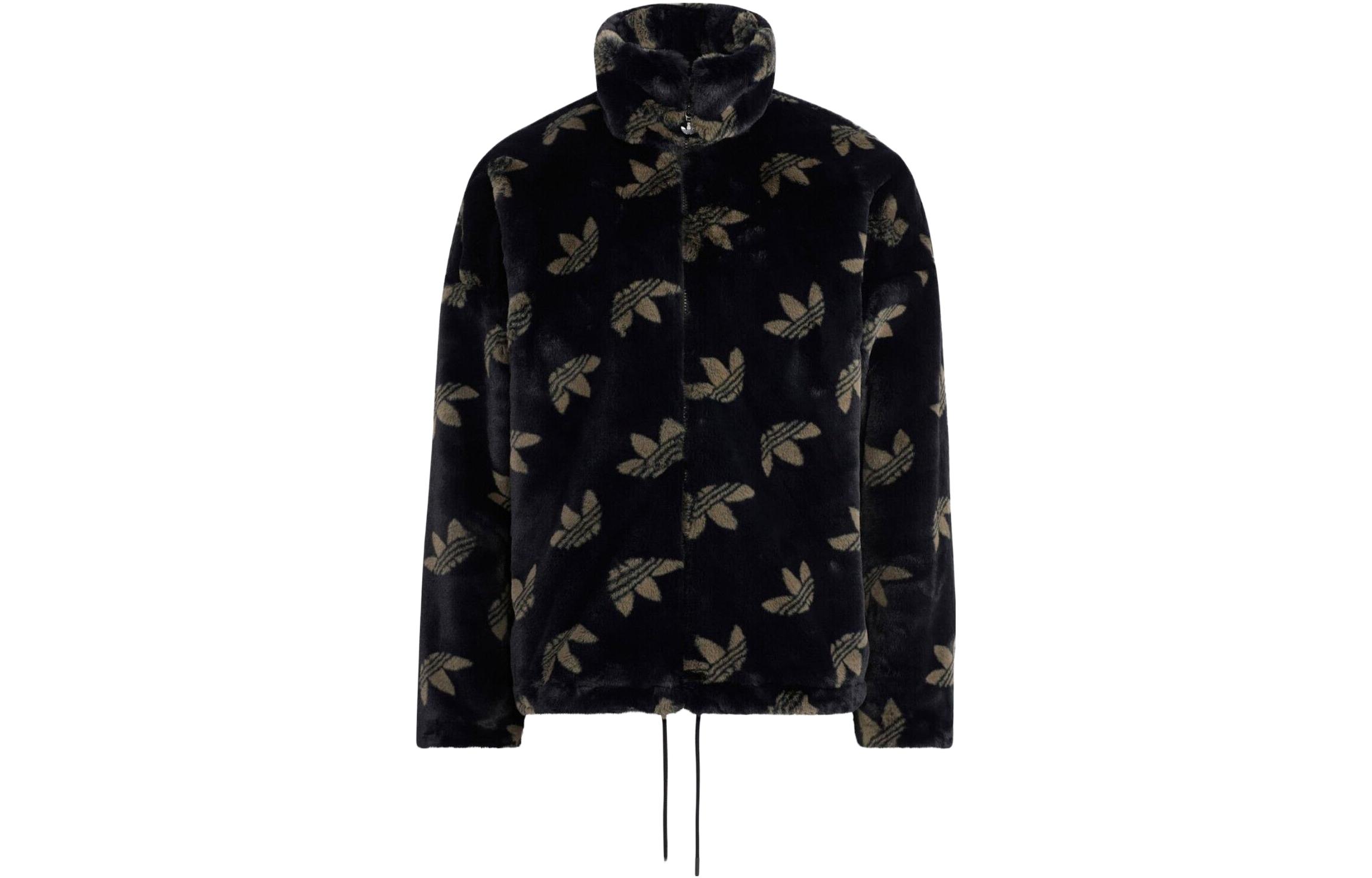 adidas Originals All-Over Logo Track Jacket Black HR3179