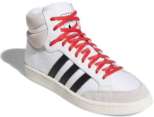 adidas Originals Americana Hi 'Putih Kelabu Hitam Merah' EG5784 Lookbook adidas Originals Americana Hi 'Putih Kelabu Hitam Merah' EG5784
