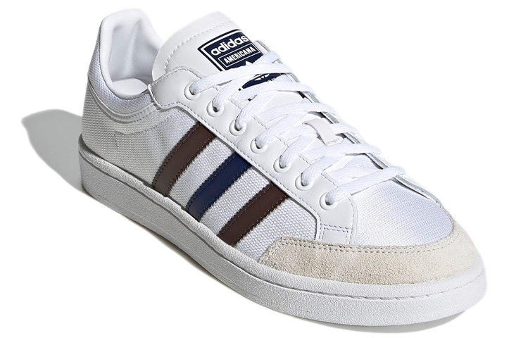 Lookbook adidas Originals Americana Low ''Weiß Braun Blau'' FW6396