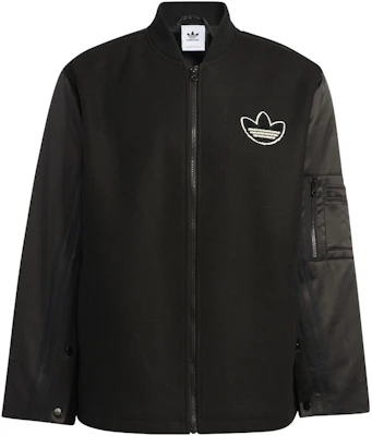 adidas Originals Anti-University SS23 Patchwork Zip Jacket Men’s Black HY7261 Order adidas Originals Anti-University SS23 Patchwork Zip Jacket Men’s Black HY7261