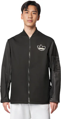 adidas Originals Anti-University SS23 Patchwork Zip Jacket Men’s Black HY7261 Details for adidas Originals Anti-University SS23 Patchwork Zip Jacket Men’s Black HY7261