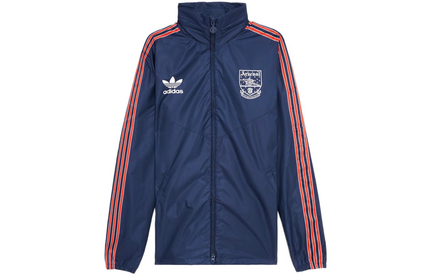 adidas Originals Arsenal Striped Zip-Up Jacket Blue H31144