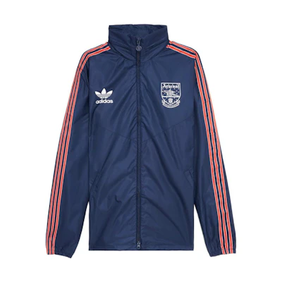 adidas Originals Arsenal Striped Zip-Up Jacket Blue H31144