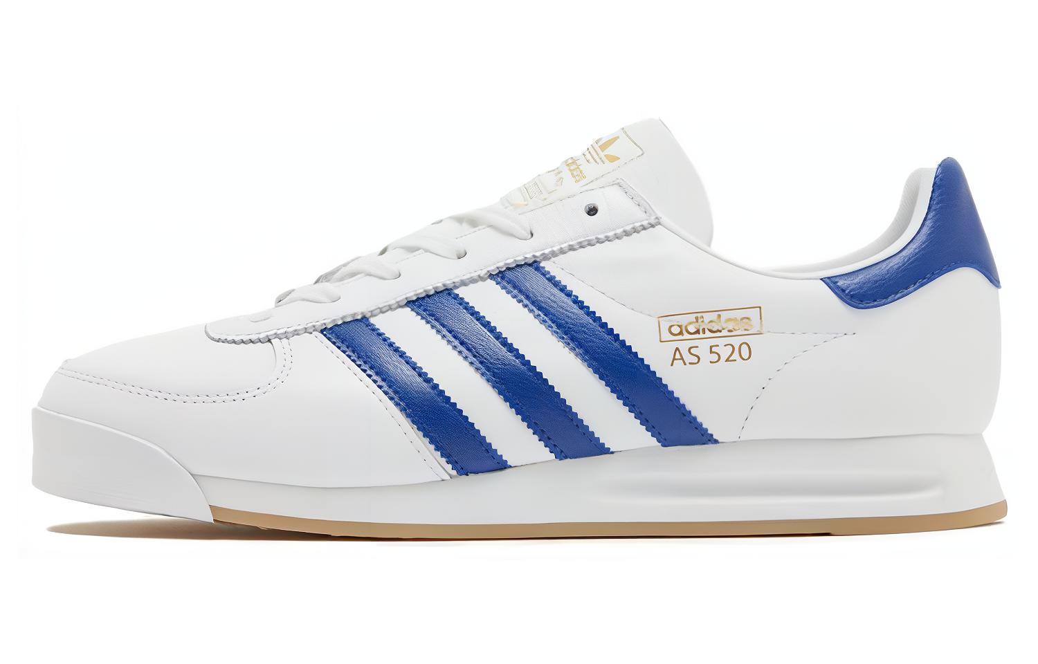 Buy adidas originals AS 520 舒適 耐磨透氣 低筒 生活休閒鞋 男女款 白藍色