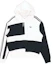 Order adidas Originals Asymm Block Hoodie Black White Colorblock Pullover ED5600