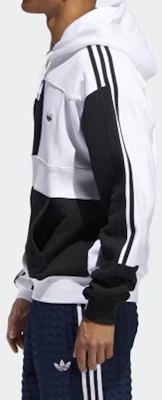 adidas Originals Asymm Block Hoodie Black White Colorblock Pullover ED5600 Purchase adidas Originals Asymm Block Hoodie Black White Colorblock Pullover ED5600