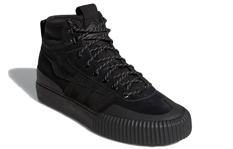 Lookbook adidas originals Akando Atr 高筒 板鞋 男款 黑