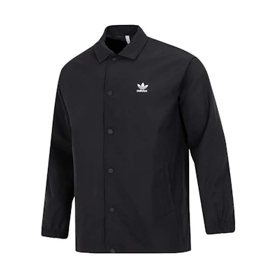 adidas Originals Back Logo Print Track Jacket Black International Edition H09129
