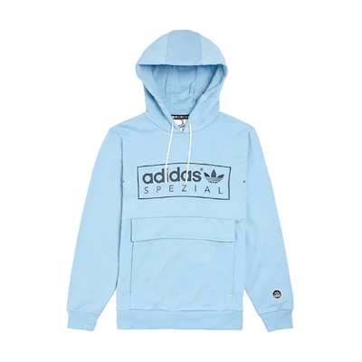 adidas Originals Banktop Hood SPZL Pullover Hoodie Blue DW6701