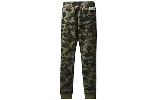 Lookbook adidas Originals Bape Adicolor Track Pants Olive Camo Green Striped Joggers DP0187