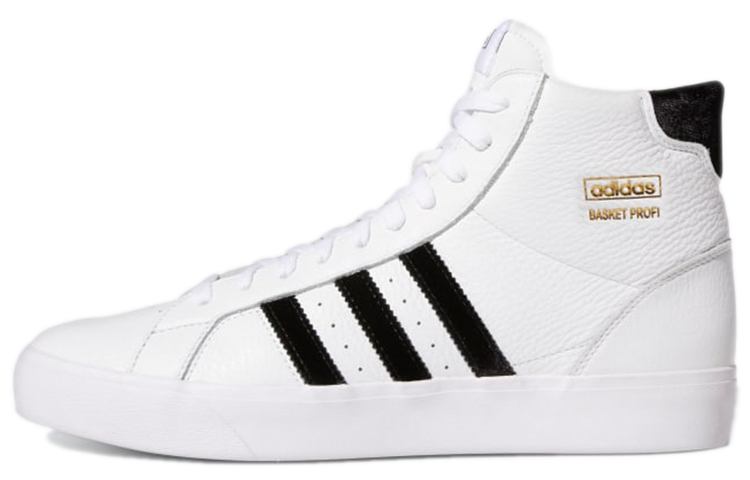 adidas originals Basket Profi Cozy Wear-Resistant Skate Shoes White Black Unisex 'White Black' GZ8552