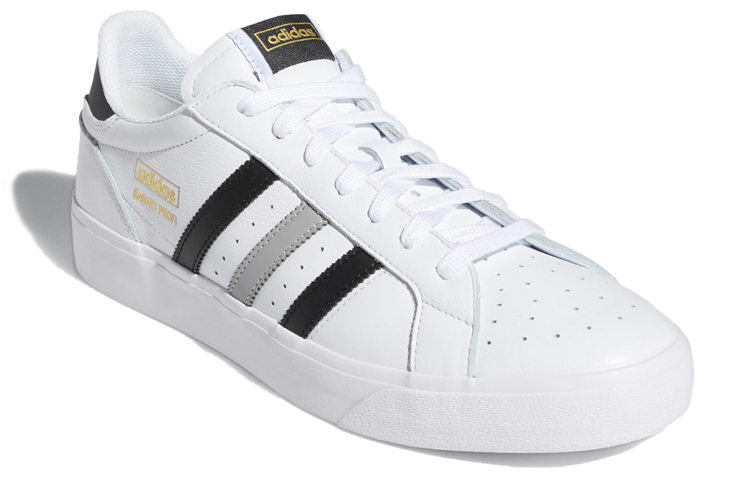 Lookbook adidas Originals Basket Profi Lo 'Putih Hitam Abu-abu' FX3191