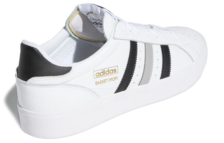Shop adidas Originals Basket Profi Lo 'Putih Hitam Abu-abu' FX3191