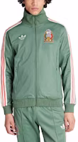 adidas Originals Beckenbauer Mexico Football Retro Track Jacket Oxide Green Men IU2175 adidas Originals Beckenbauer Mexico Football Retro Track Jacket Oxide Green Men IU2175