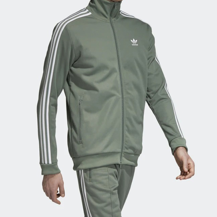 adidas Originals Beckenbauer Track Top Trase Green Jacket Green DH5820 圖 6